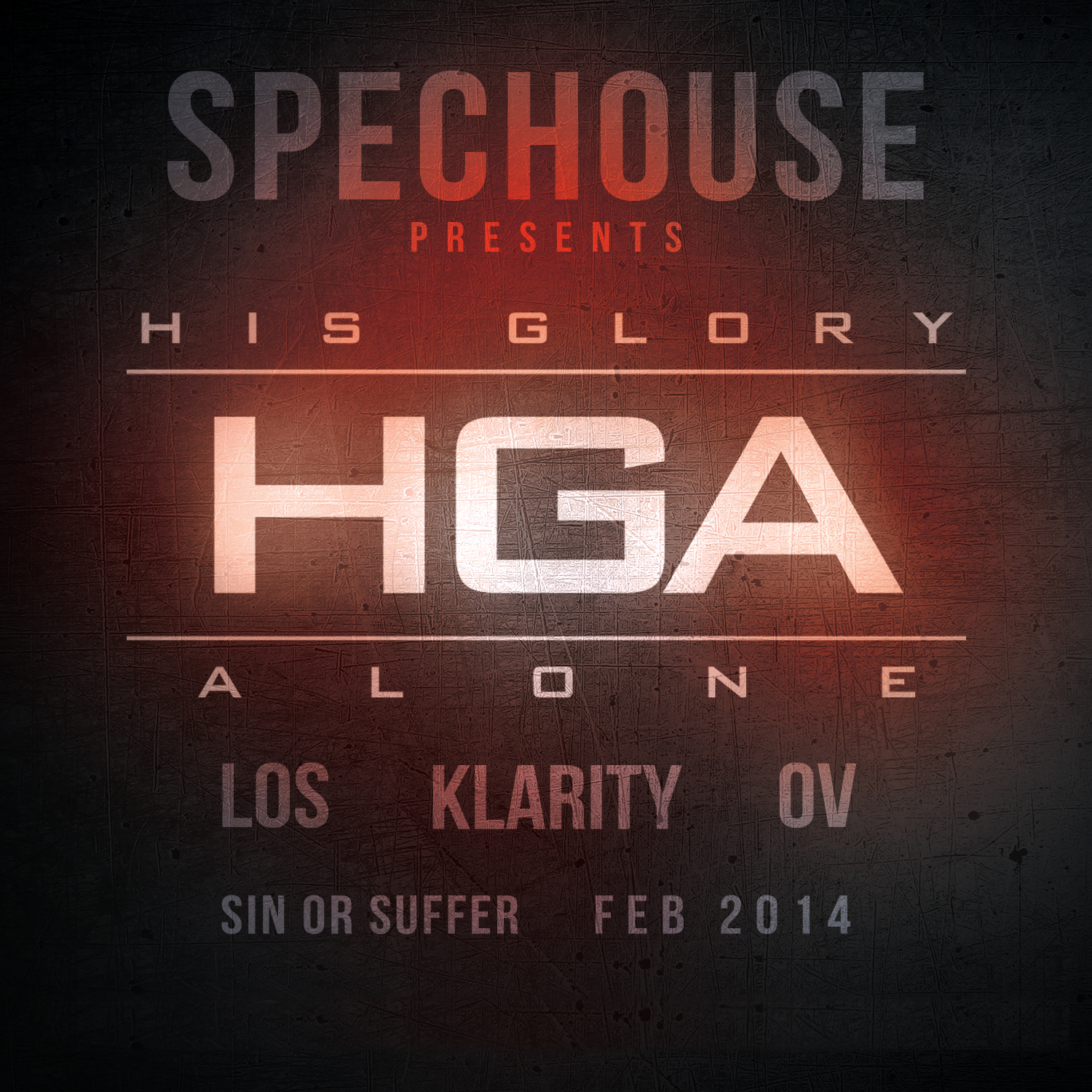 Spechouse presents debut album from HGA  through Sony/Provident (Klarity, Los & OV)